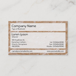Carte De Visite Lambrisse 02 - Carton gris