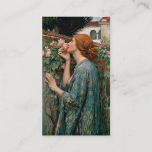 Carte De Visite L'âme du rose - John William Waterhouse