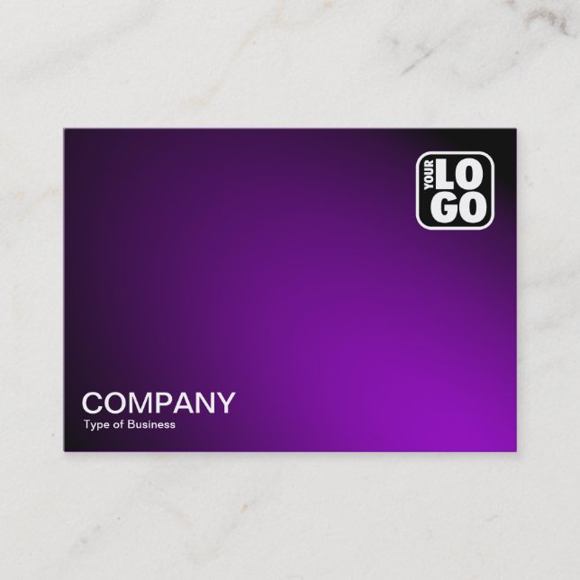 Carte De Visite Lampe instantanée lumineuse - violet (Devant)