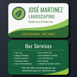 Carte De Visite Landscaping