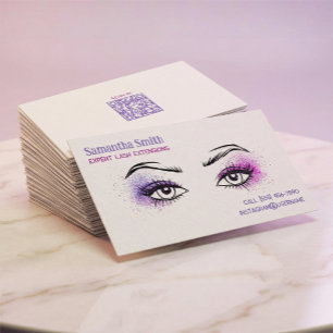 Carte De Visite 💋 Lash Brow Tech Épais Premium Texté