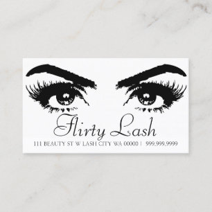 Carte De Visite Lash Extensions Lashes Beauty Cosmetology Salon