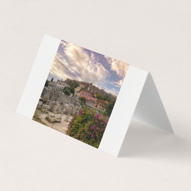 Carte De Visite L'Athènes Colorée (Devant)