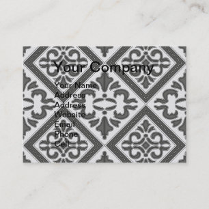 Carte De Visite Latis Motif géométrique