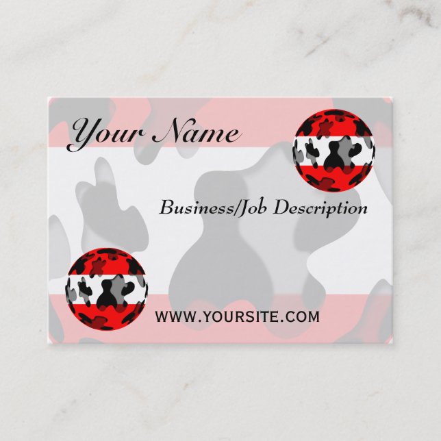 Carte De Visite L'Autriche #1 (Devant)