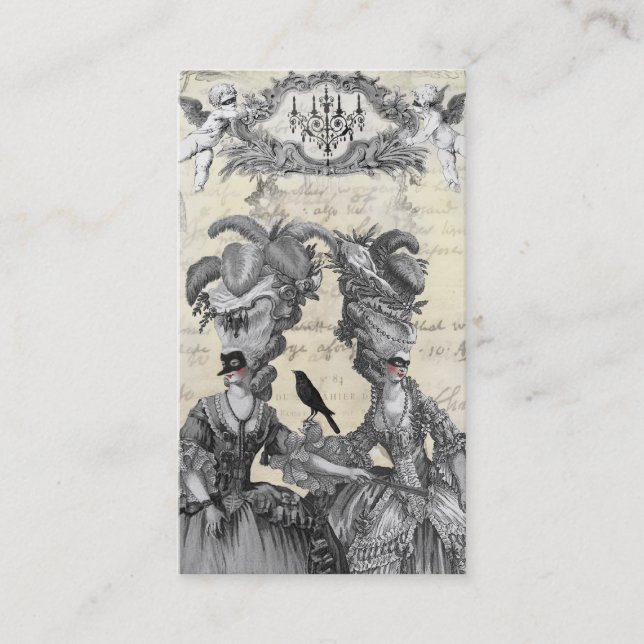 Carte De Visite Le bal d'Halloween (Devant)