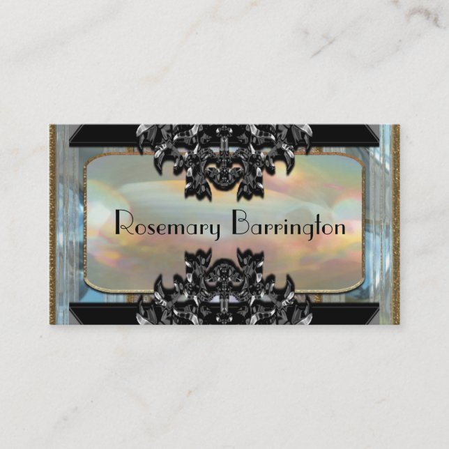 Carte De Visite Le baroque de Stanzaraye (Devant)