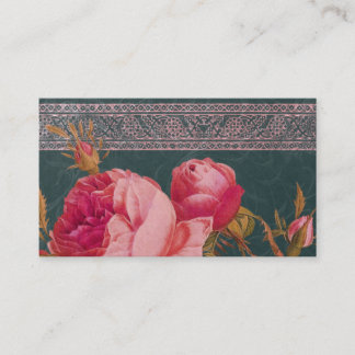 Carte De Visite Le BOHÉMIEN S'EST LEVÉ dans le BLEU ROSE et