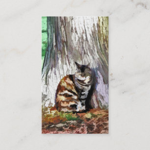 CARTE DE VISITE LE CHAT