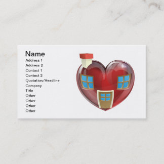 Carte De Visite Le concept parfait de maison