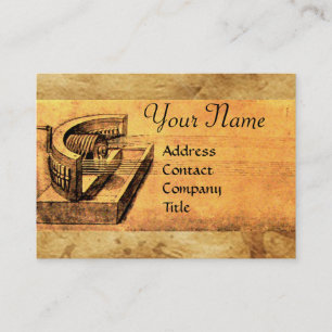 CARTE DE VISITE LE CROSSBOW GÉANT ET LA MACHINE POUR FABRIQUER DES