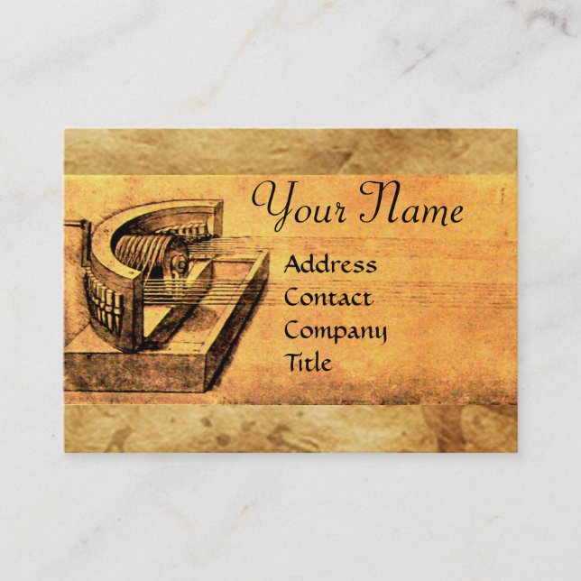 CARTE DE VISITE LE CROSSBOW GÉANT ET LA MACHINE POUR FABRIQUER DES (Devant)