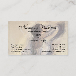 Carte De Visite Le Danseur par Edgar Degas