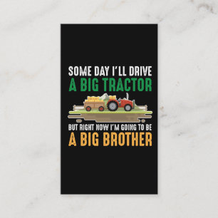 Carte De Visite Le Fils frère frère frère de Toddler Big Brother