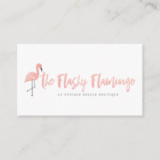 Carte De Visite Le Flamant rose voyant
