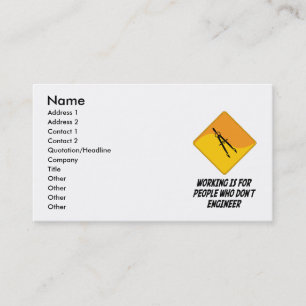 Carte De Visite Le fonctionnement est pour les personnes qui ne