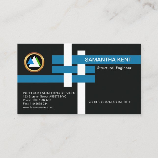 Carte De Visite Le Je-Faisceau de verrouillage créatif joint (Devant)