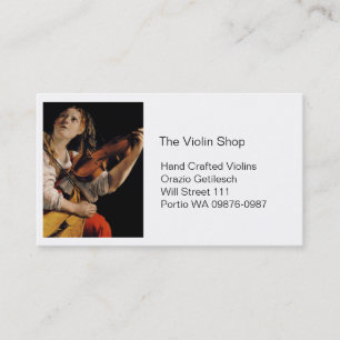 Carte De Visite Le joueur de violon