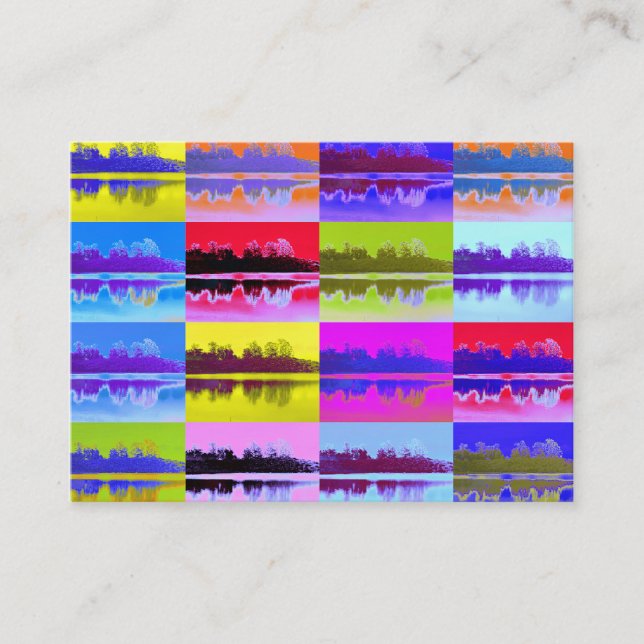 CARTE DE VISITE LE LAC (Devant)