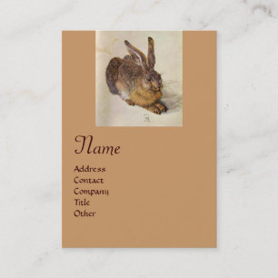 Carte De Visite LE MONogramme DU RABBIT ( Jeune Lièvre )
