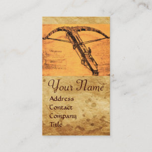 CARTE DE VISITE LE MONOGRAMME GÉANT DU CROSSBOW