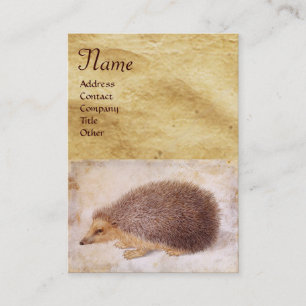 Carte De Visite LE MONogramme HEDGEHOG