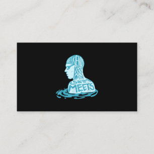 Carte De Visite Le poison de Swimming Summer