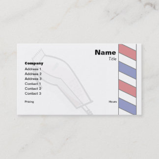 Carte De Visite Le raseur-coiffeur