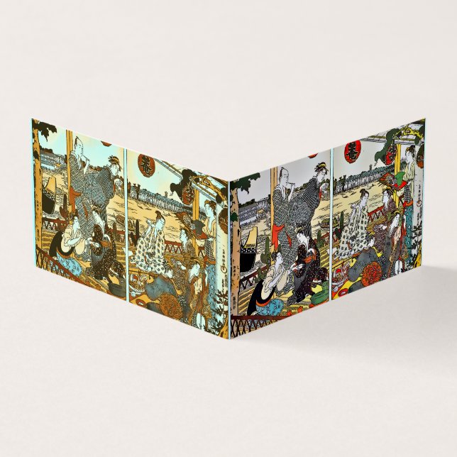 Carte De Visite Le Restaurant Shikian, version Comics (Extérieur)