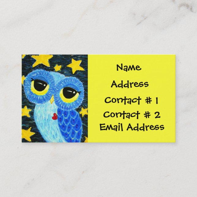 Carte De Visite Le rêveur Namecard personnel (Devant)