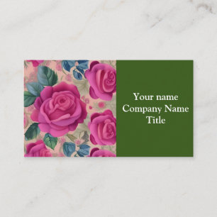 Carte De Visite Le Sauveur Des Roses - Doux Et Sereine