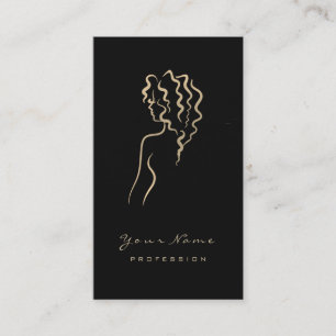 Carte De Visite Le SPA du logo Sepia Black de Makeup Eyebrow Eyes