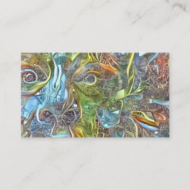Carte De Visite Le visage de la nature (Devant)