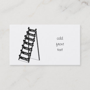 Carte De Visite L'échelle du succès