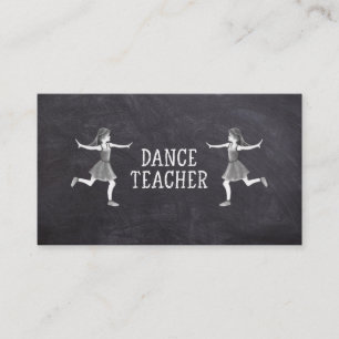 Carte De Visite Leçons de professeur de danse Cours d'instructeur 