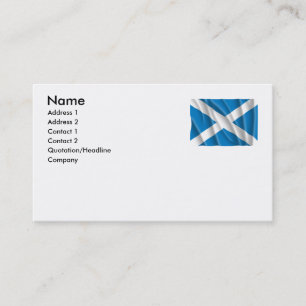 CARTE DE VISITE L'ECOSSE