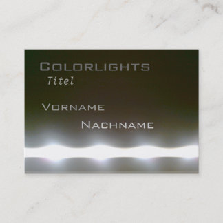 CARTE DE VISITE LED