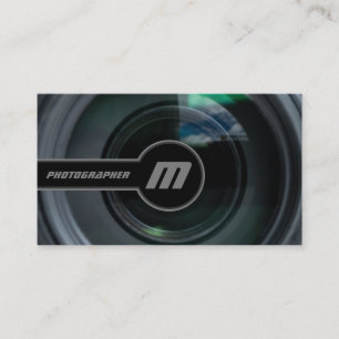 Carte De Visite Lentilles de caméra reflex pour photographes Vidéo