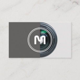 Carte De Visite Lentilles de caméra reflex pour photographes Vidéo