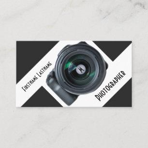 Carte De Visite Lentilles de caméra reflex pour photographes Vidéo