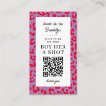 Léopard Bachelorette Party Acheter un paiement QR