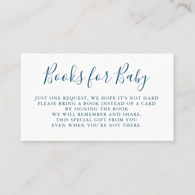 Carte De Visite Les livres demandent l'insertion d'invitation de (Devant)