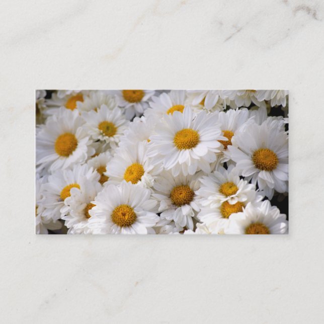 Carte De Visite Les marguerites abondent [les affaires] (Devant)