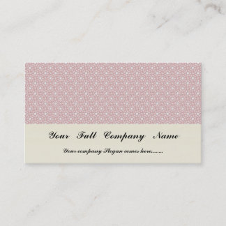 Carte De Visite Les tiges roses antiques attrayantes ajuste sur le