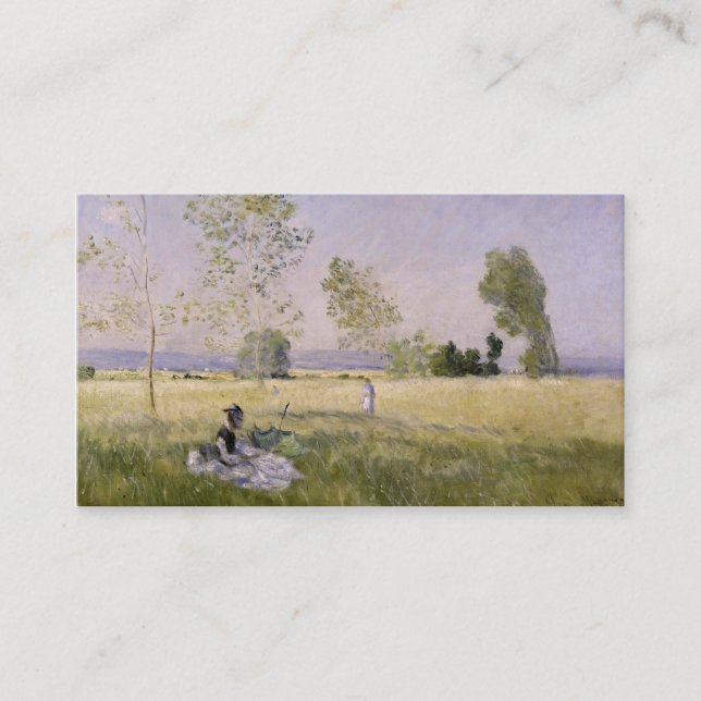 Carte De Visite L'Ete' (l'été) - Claude Monet (Devant)