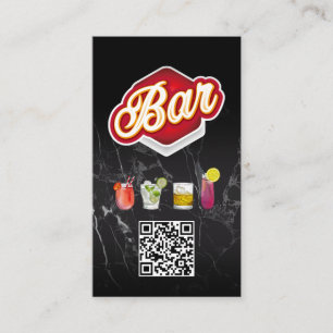 Carte De Visite Lettres de signalisation à barres