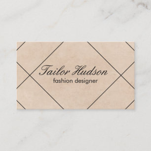 Carte De Visite Lignes modernes / Texture