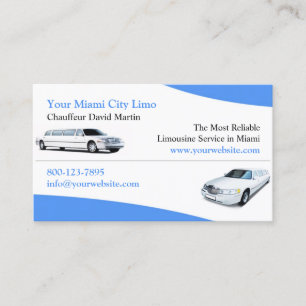 Carte de visite limousine