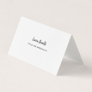 Carte De Visite Linge de qualité professionnelle moderne minimalis
