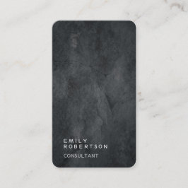 Carte De Visite Linge simple gris clair tendance moderne minimalis